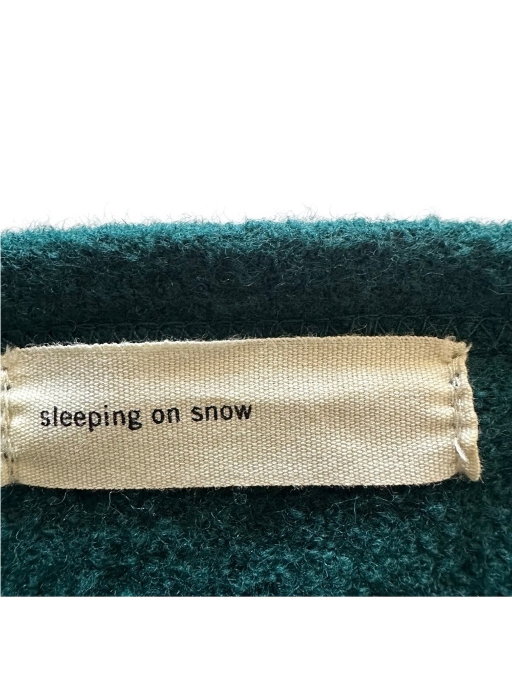 Anthropologie Sleeping on Snow Summer's
Reminder Felted Wool Cardigan Small - Picture 10 of 16